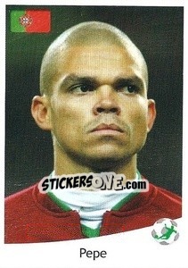 Sticker Pepe - Svetsko Fudbalsko Prvenstvo Južna Afrika 2010 n. 343 - AS SPORT
