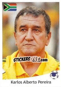 Sticker Pereira - Svetsko Fudbalsko Prvenstvo Južna Afrika 2010 - AS SPORT
