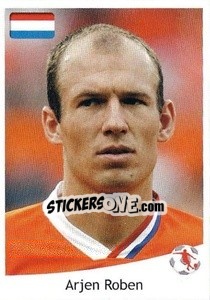 Sticker Robben - Svetsko Fudbalsko Prvenstvo Južna Afrika 2010 - AS SPORT
