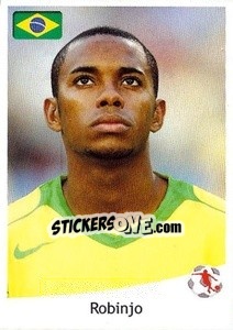 Sticker Robinho - Svetsko Fudbalsko Prvenstvo Južna Afrika 2010 - AS SPORT
