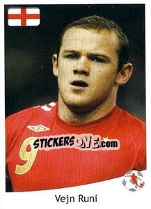 Sticker Rooney - Svetsko Fudbalsko Prvenstvo Južna Afrika 2010 - AS SPORT
