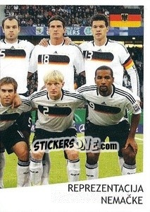 Sticker Team - Svetsko Fudbalsko Prvenstvo Južna Afrika 2010 - AS SPORT
