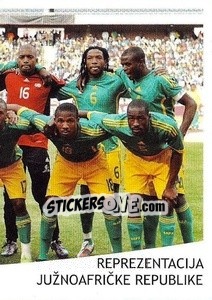 Sticker Team - Svetsko Fudbalsko Prvenstvo Južna Afrika 2010 n. 73 - AS SPORT
