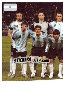 Sticker Team - Svetsko Fudbalsko Prvenstvo Južna Afrika 2010 n. 104 - AS SPORT
