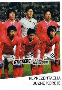 Sticker Team - Svetsko Fudbalsko Prvenstvo Južna Afrika 2010 n. 120 - AS SPORT
