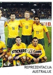 Sticker Team - Svetsko Fudbalsko Prvenstvo Južna Afrika 2010 - AS SPORT
