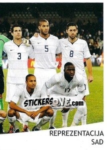 Sticker Team - Svetsko Fudbalsko Prvenstvo Južna Afrika 2010 n. 151 - AS SPORT
