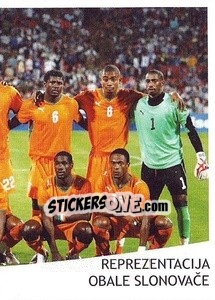 Sticker Team - Svetsko Fudbalsko Prvenstvo Južna Afrika 2010 - AS SPORT
