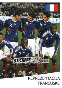 Sticker Team - Svetsko Fudbalsko Prvenstvo Južna Afrika 2010 n. 58 - AS SPORT
