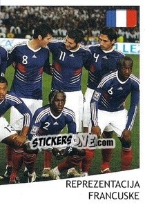 Sticker Team - Svetsko Fudbalsko Prvenstvo Južna Afrika 2010 - AS SPORT
