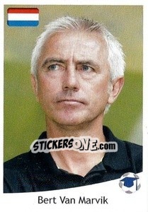 Sticker V+an Marwijk - Svetsko Fudbalsko Prvenstvo Južna Afrika 2010 - AS SPORT
