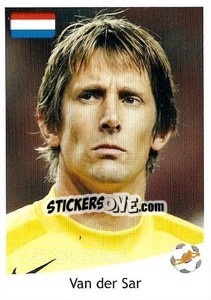 Sticker Van der Sar - Svetsko Fudbalsko Prvenstvo Južna Afrika 2010 - AS SPORT
