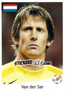 Sticker Van der Sar