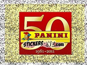 Sticker 50 Jahre Panini Logo - Vfb Stuttgart 2011-2012 - Panini