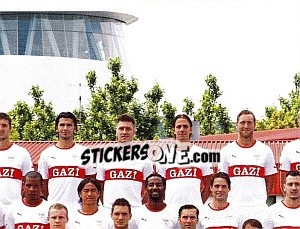 Sticker VfB Stuttgart Team - Vfb Stuttgart 2011-2012 n. 4 - Panini