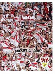 Sticker VfB Stuttgart Fans - Vfb Stuttgart 2011-2012 n. 11 - Panini