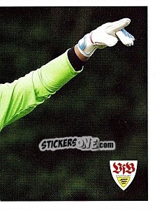 Sticker Marc Ziegler im Spiel - Vfb Stuttgart 2011-2012 n. 24 - Panini
