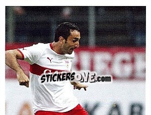 Figurina Cristian Molinaro im Spiel - Vfb Stuttgart 2011-2012 - Panini