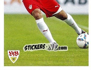 Sticker Cristian Molinaro im Spiel - Vfb Stuttgart 2011-2012 - Panini