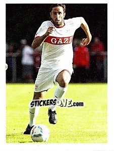 Sticker Cristian Molinaro im Spiel - Vfb Stuttgart 2011-2012 - Panini