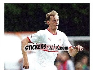 Sticker Georg Niedermeier im Spiel - Vfb Stuttgart 2011-2012 - Panini