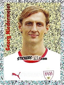 Cromo Georg Niedermeier (Porträt) - Vfb Stuttgart 2011-2012 - Panini