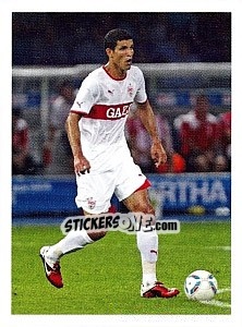 Cromo Maza im Spiel - Vfb Stuttgart 2011-2012 - Panini