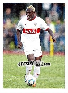 Cromo Arthur Boka im Spiel - Vfb Stuttgart 2011-2012 - Panini