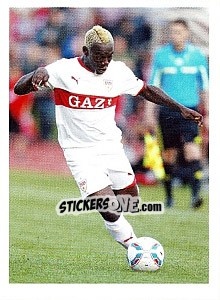 Sticker Arthur Boka im Spiel - Vfb Stuttgart 2011-2012 - Panini
