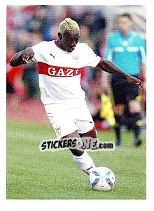 Figurina Arthur Boka im Spiel - Vfb Stuttgart 2011-2012 - Panini