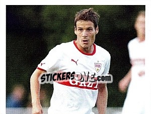 Sticker Stefano Celozzi im Spiel - Vfb Stuttgart 2011-2012 n. 57 - Panini