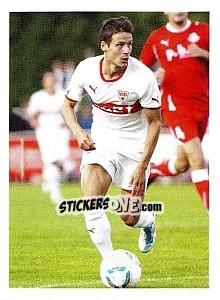 Cromo Stefano Celozzi im Spiel - Vfb Stuttgart 2011-2012 - Panini