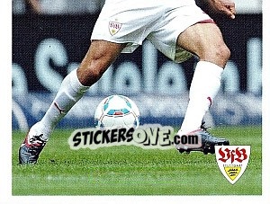 Figurina Khalid Boulahrouz im Spiel - Vfb Stuttgart 2011-2012 - Panini