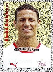 Sticker Khalid Boulahrouz (Porträt) - Vfb Stuttgart 2011-2012 - Panini