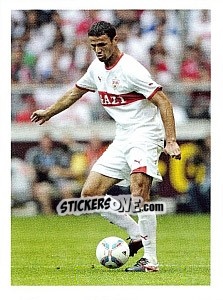 Sticker Khalid Boulahrouz im Spiel - Vfb Stuttgart 2011-2012 n. 66 - Panini