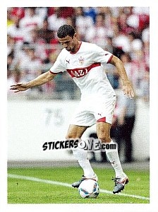 Figurina Khalid Boulahrouz im Spiel - Vfb Stuttgart 2011-2012 - Panini