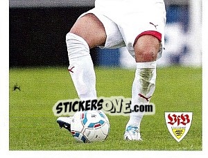 Cromo Ermin Bicakcic im Spiel - Vfb Stuttgart 2011-2012 - Panini