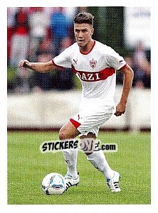 Cromo Ermin Bicakcic im Spiel - Vfb Stuttgart 2011-2012 - Panini