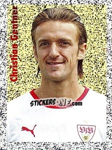 Cromo Christian Gentner (Porträt) - Vfb Stuttgart 2011-2012 - Panini