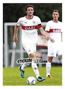 Figurina Christian Gentner im Spiel - Vfb Stuttgart 2011-2012 - Panini