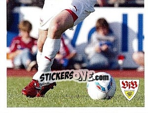 Sticker William Kvist im Spiel - Vfb Stuttgart 2011-2012 n. 82 - Panini