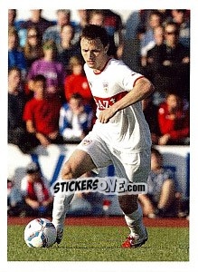 Sticker William Kvist im Spiel - Vfb Stuttgart 2011-2012 n. 84 - Panini