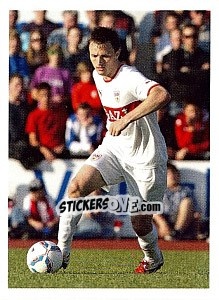 Cromo William Kvist im Spiel - Vfb Stuttgart 2011-2012 - Panini