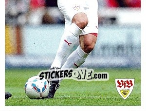 Cromo Zdravko Kuzmanovic im Spiel - Vfb Stuttgart 2011-2012 - Panini