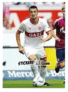 Cromo Zdravko Kuzmanovic im Spiel - Vfb Stuttgart 2011-2012 - Panini