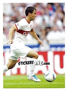 Sticker Tamas Hajnal im Spiel