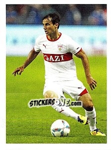 Sticker Tamas Hajnal im Spiel