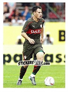 Sticker Timo Gebhart im Spiel - Vfb Stuttgart 2011-2012 n. 104 - Panini
