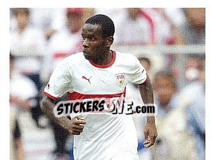 Cromo Ibrahima Traoré im Spiel - Vfb Stuttgart 2011-2012 - Panini