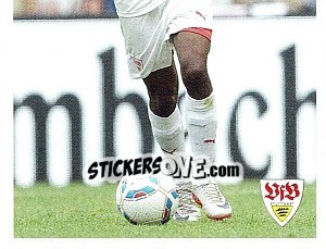 Cromo Ibrahima Traoré im Spiel - Vfb Stuttgart 2011-2012 - Panini